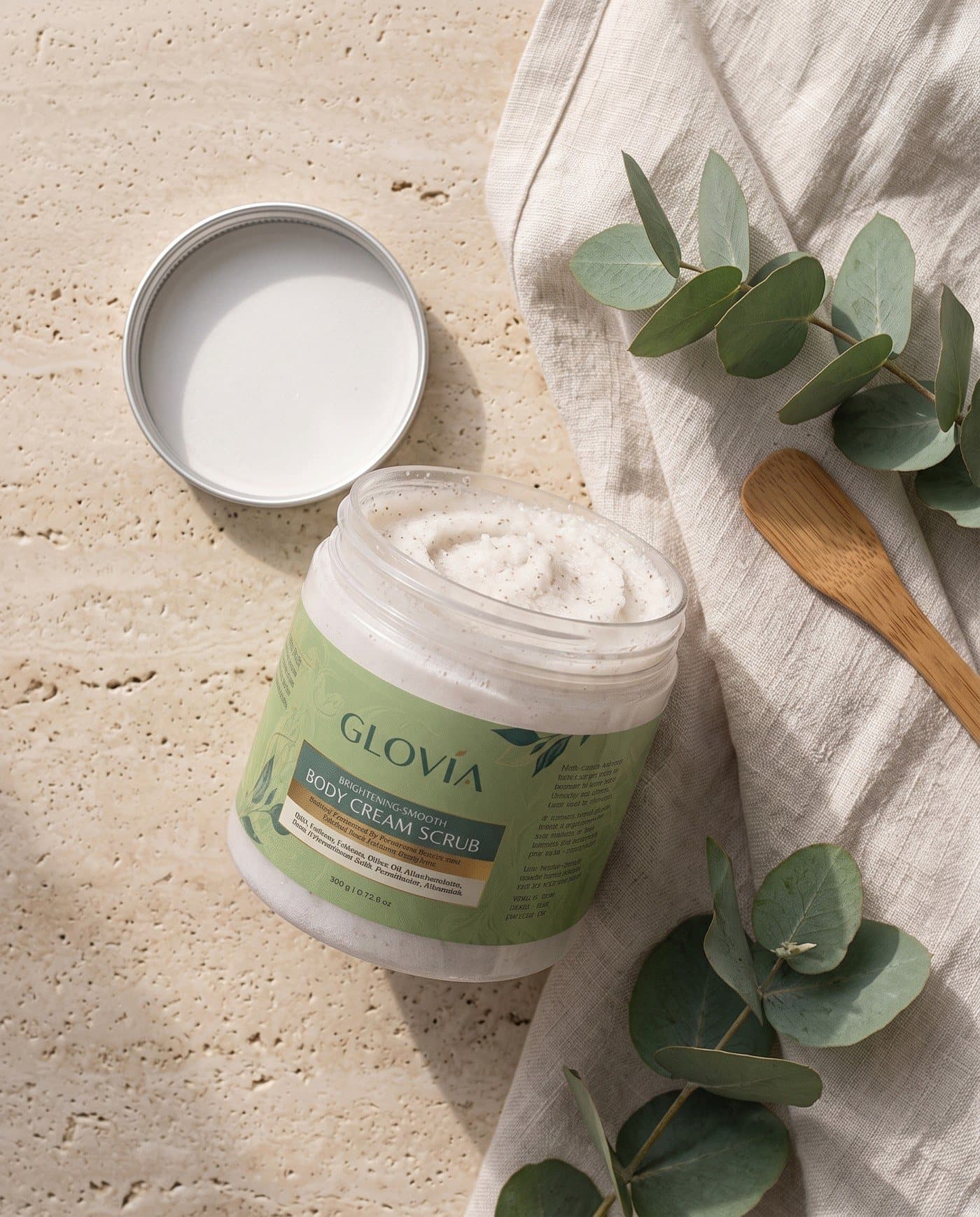 Brightening Smooth Body Cream Scrub
